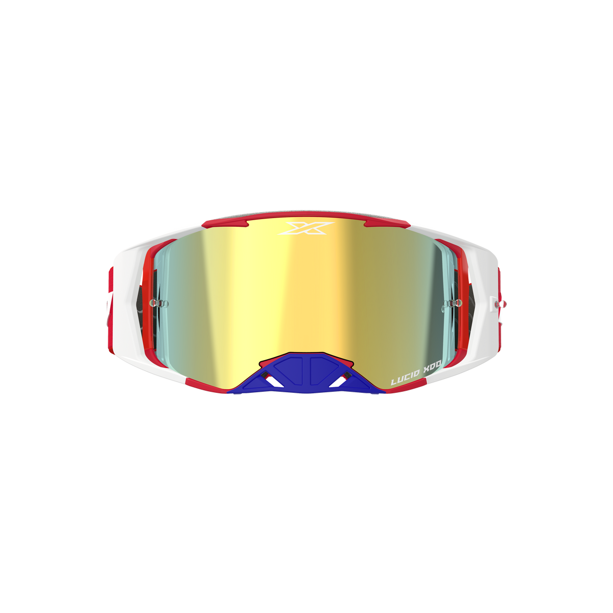 Lucid Goggle LUCID TM RWB - Gold Mirror Lens