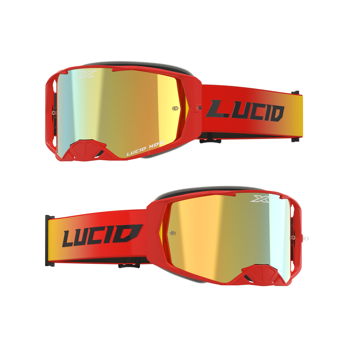 Lucid Goggle LUCID TM Heat - Gold Mirror Lens