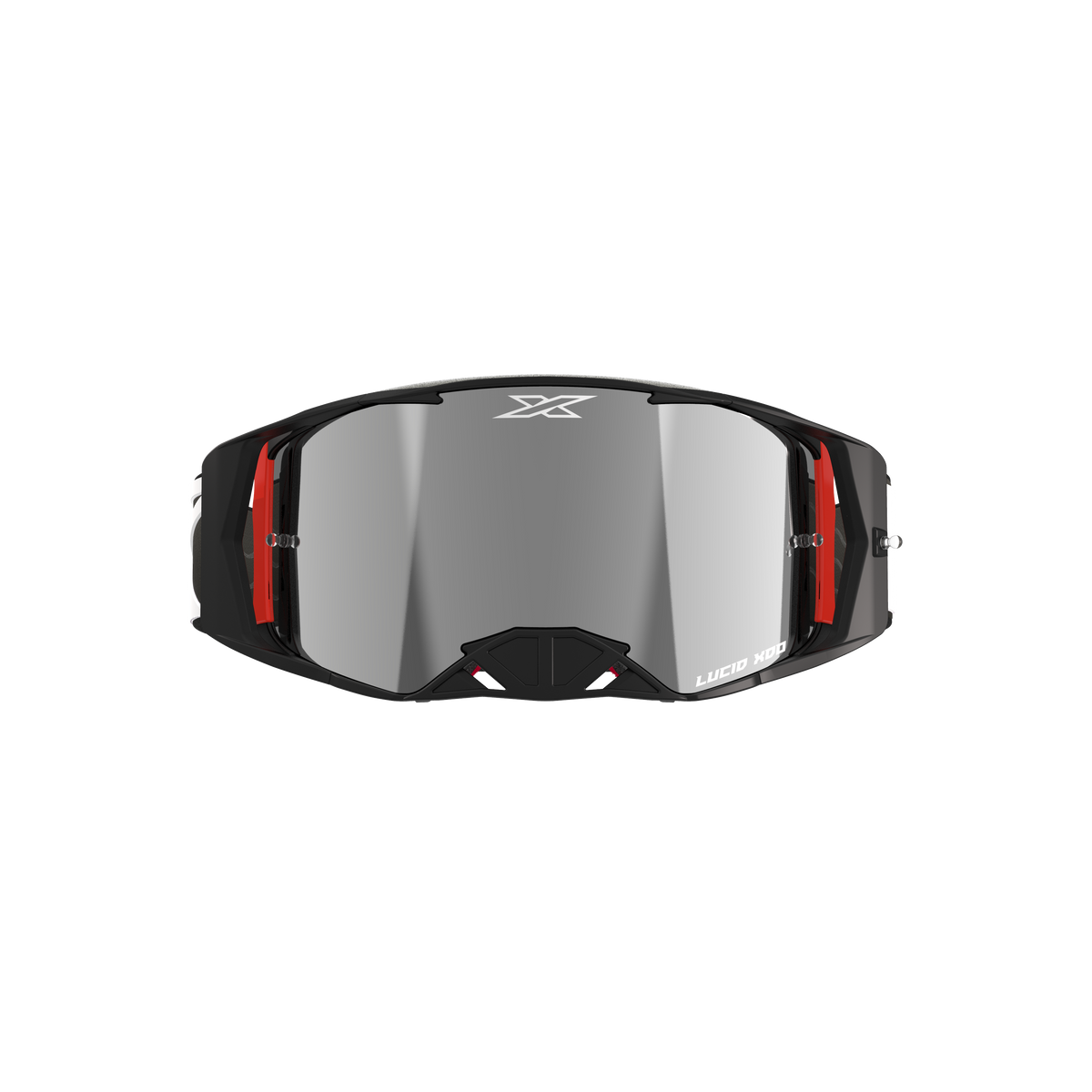Lucid Goggle Caliber Black - Silver Mirror Lens