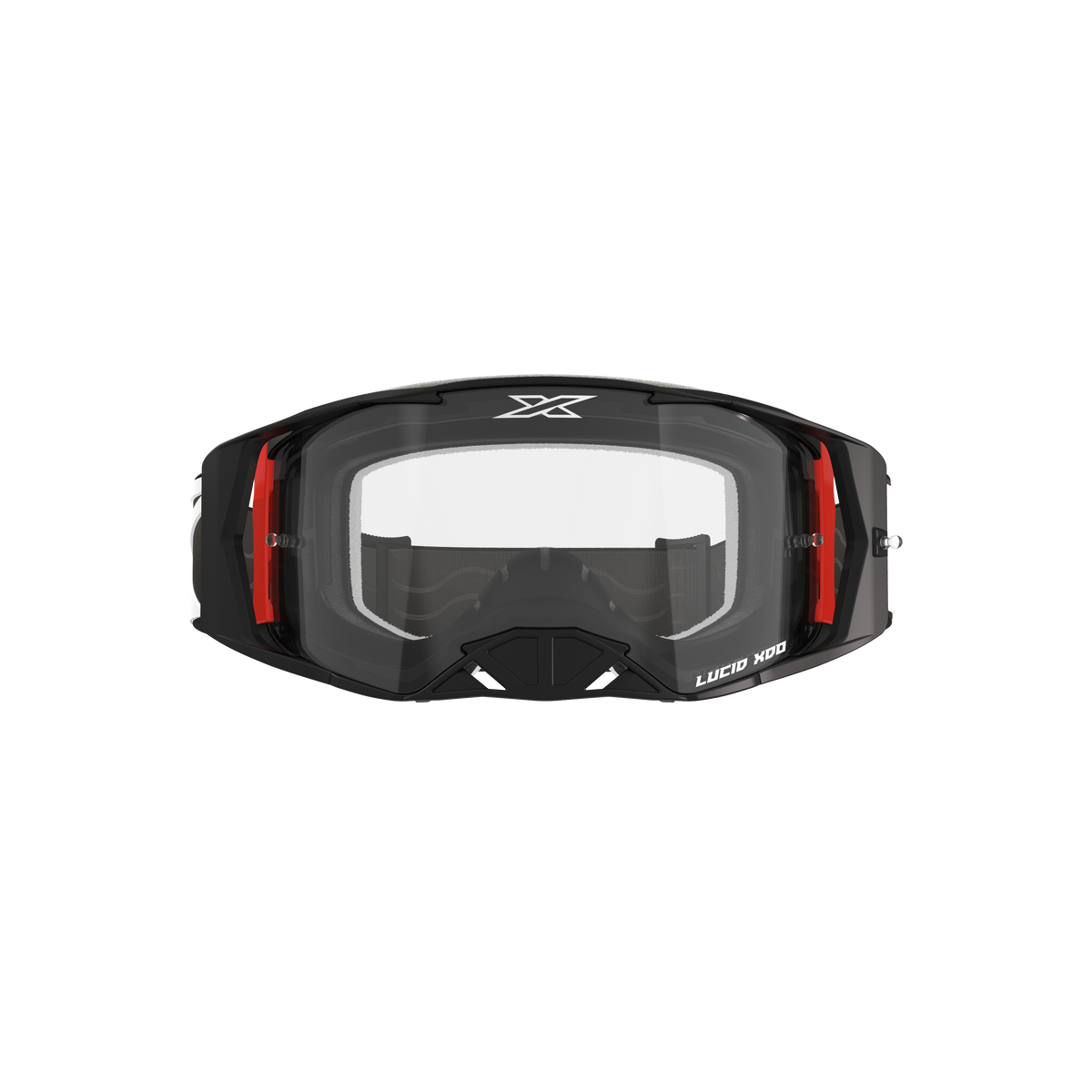 Lucid Race Face Goggle Caliber Black - Clear Lens
