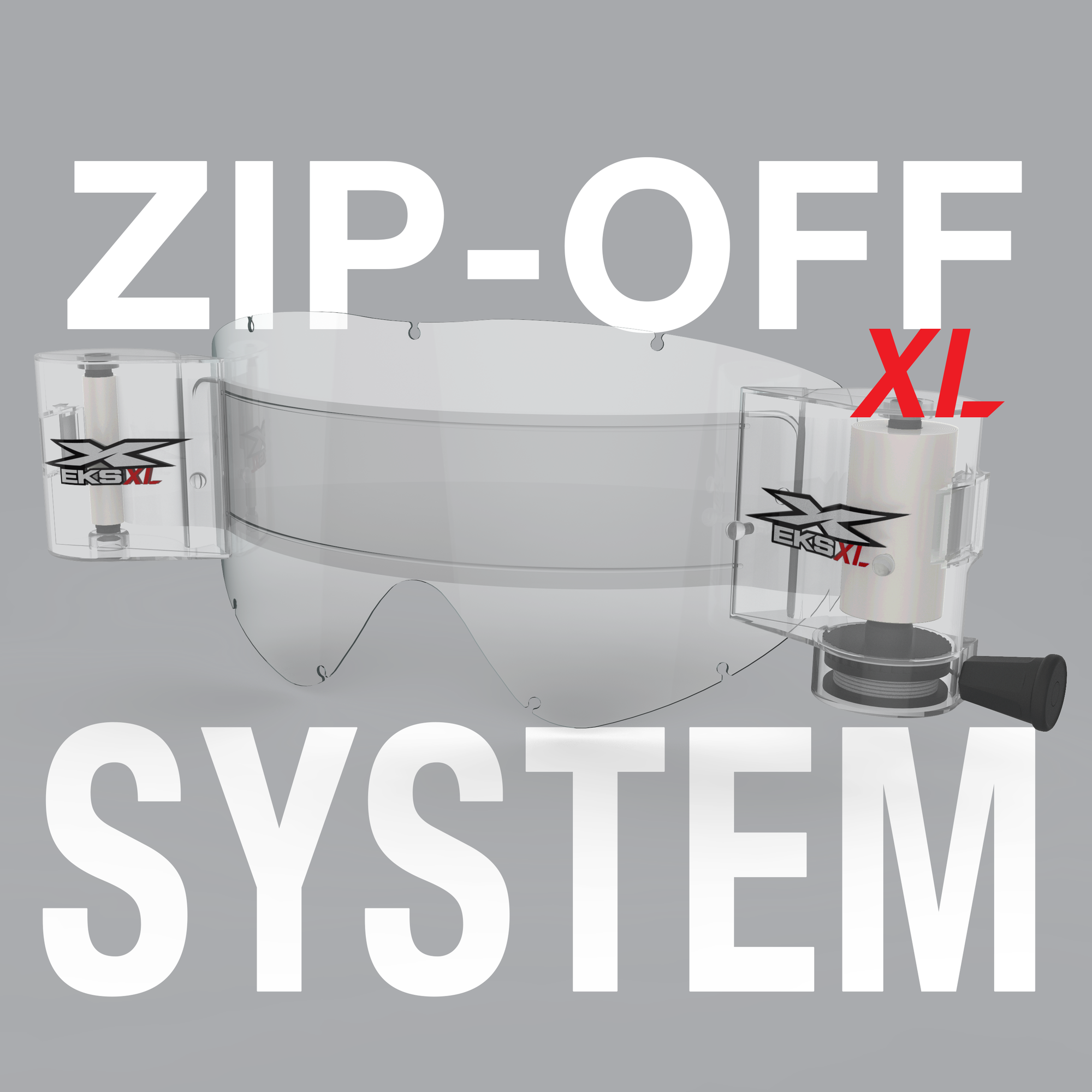 Zip-off XL System for EKS-S goggle